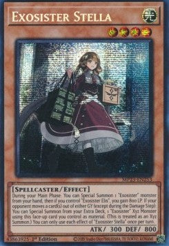 Exosister Stella⁣ - 25th Anniversary Tin: Dueling Heroes Mega Pack⁣ (Secret Rare)⁣ [253]