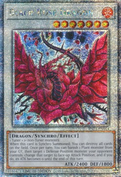Black Rose Dragon⁣ - 25th Anniversary Tin: Dueling Heroes⁣ (Quarter Century Secret Rare)⁣ [014]