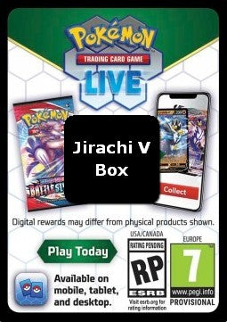 Live Code Card (Jirachi V Box)⁣ - Scarlet & Violet Products⁣ (Online Code Card)