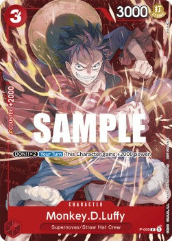 Monkey.D.Luffy (P-006) (V.3)⁣ - Promos⁣ (Promo)⁣ [006]
