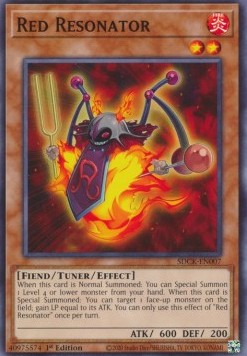 Red Resonator⁣ - Structure Deck: The Crimson King⁣ (Common)⁣ [007]