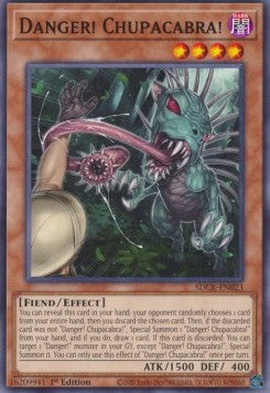 Danger! Chupacabra!⁣ - Structure Deck: The Crimson King⁣ (Common)⁣ [023]