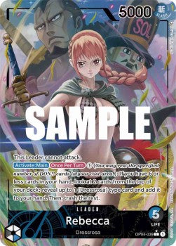 Rebecca (OP04-039) (V.2)⁣ - Kingdoms of Intrigue⁣ (Alternate Art)⁣ [039]