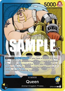Queen (OP04-040) (V.1)⁣ - Kingdoms of Intrigue⁣ (Leader)⁣ [040]