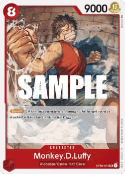Monkey.D.Luffy (OP04-014)⁣ - Kingdoms of Intrigue⁣ (Uncommon)⁣ [014]
