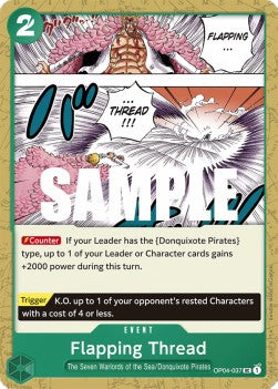 Flapping Thread (OP04-037)⁣ - Kingdoms of Intrigue⁣ (Uncommon)⁣ [037]