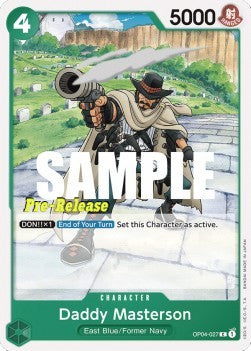 Daddy Masterson (OP04-027)⁣ - Promos: Kingdoms of Intrigue⁣ (Common)⁣ [027]