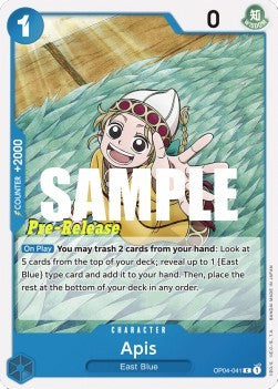 Apis (OP04-041)⁣ - Promos: Kingdoms of Intrigue⁣ (Common)⁣ [041]