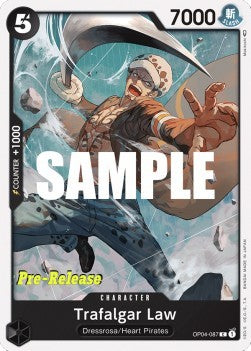 Trafalgar Law (OP04-087)⁣ - Promos: Kingdoms of Intrigue⁣ (Common)⁣ [087]