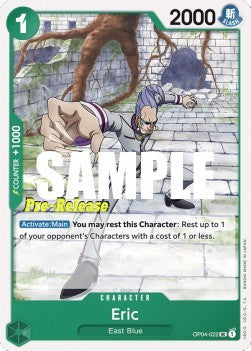 Eric (OP04-022) - Promos: Kingdoms of Intrigue (Uncommon) [OP04P-022]