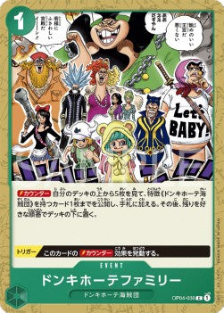 Donquixote Family (OP04-036)⁣ - Kingdoms of Intrigue (Non-English)⁣ (Common)⁣ [036]