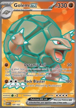 Golem ex⁣ - 151⁣ (Ultra Rare)⁣ [189]