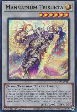 Mannadium Trisukta (V.1 - Ultra Rare) - Age of Overlord (Ultra Rare) [AGOV-037]