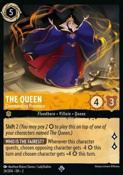 The Queen - Commanding Presence⁣ - Rise of the Floodborn⁣ (Super Rare)⁣ [26]