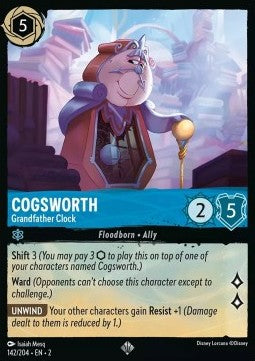 Cogsworth - Grandfather Clock⁣ - Rise of the Floodborn⁣ (Super Rare)⁣ [142]