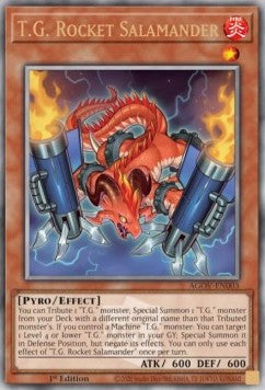 T.G. Rocket Salamander (V.2 - Quarter Century Secret Rare)⁣ - Age of Overlord⁣ (Quarter Century Secret Rare)⁣ [003]