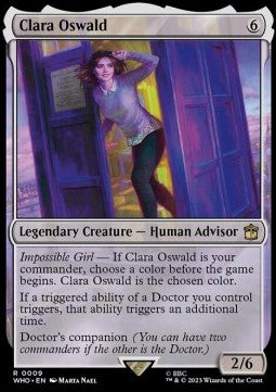 Clara Oswald⁣ - Universes Beyond: Doctor Who⁣ (Rare)⁣ [9]