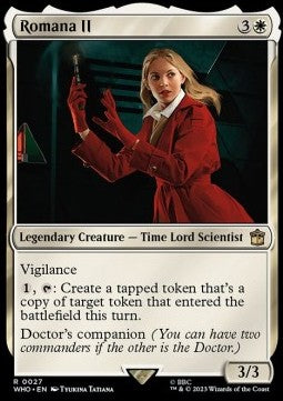 Romana II⁣ - Universes Beyond: Doctor Who⁣ (Rare)⁣ [27]