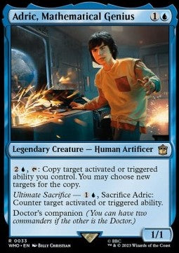 Adric, Mathematical Genius⁣ - Universes Beyond: Doctor Who⁣ (Rare)⁣ [33]