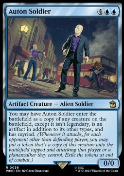 Auton Soldier⁣ - Universes Beyond: Doctor Who⁣ (Rare)⁣ [36]