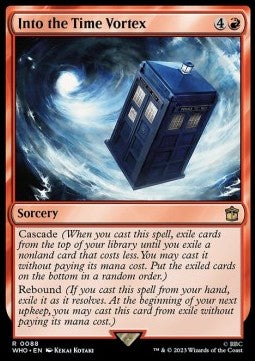 Into the Time Vortex⁣ - Universes Beyond: Doctor Who⁣ (Rare)⁣ [88]