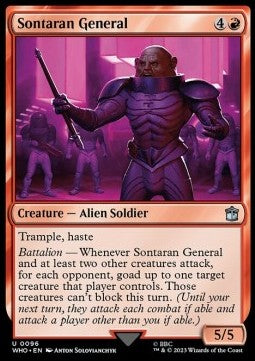 Sontaran General⁣ - Universes Beyond: Doctor Who⁣ (Uncommon)⁣ [96]