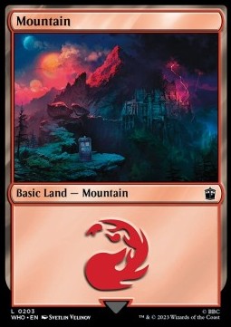 Mountain (V.2)⁣ - Universes Beyond: Doctor Who⁣ (Land)⁣ [203]