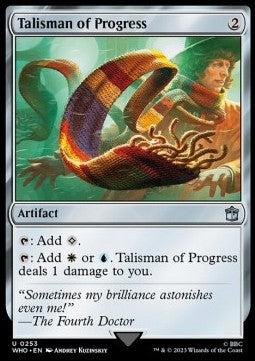 Talisman of Progress⁣ - Universes Beyond: Doctor Who⁣ (Uncommon)⁣ [253]