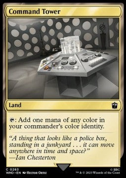 Command Tower (V.1)⁣ - Universes Beyond: Doctor Who⁣ (Common)⁣ [263]