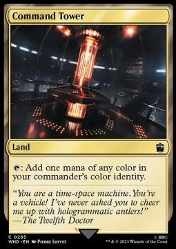 Command Tower (V.3)⁣ - Universes Beyond: Doctor Who⁣ (Common)⁣ [265]