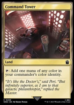 Command Tower (V.4)⁣ - Universes Beyond: Doctor Who⁣ (Common)⁣ [266]