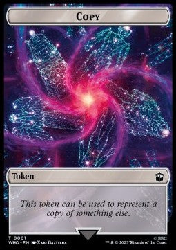 Copy Token // Food Token (V.3)⁣ - Universes Beyond: Doctor Who: Extras⁣ (Token)⁣ [T 1/27]