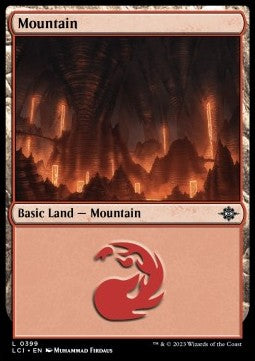 Mountain (V.1)⁣ - The Lost Caverns of Ixalan: Extras⁣ (Land)⁣ [399]