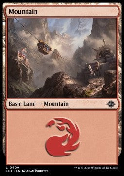 Mountain (V.2)⁣ - The Lost Caverns of Ixalan: Extras⁣ (Land)⁣ [400]