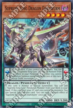 Supreme King Dragon Darkwurm⁣ - OTS Tournament Pack 23⁣ (Common)⁣ [018]
