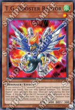 T.G. Booster Raptor⁣ - OTS Tournament Pack 23⁣ (Common)⁣ [019]