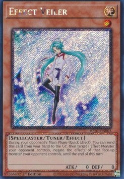 Effect Veiler (V.4 - Platinum Secret Rare) - 25th Anniversary Rarity Collection (Platinum Secret Rare) [RA01-003]