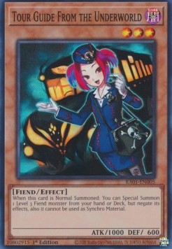 Tour Guide From the Underworld (V.1 - Super Rare)⁣ - 25th Anniversary Rarity Collection⁣ (Super Rare)⁣ [005]