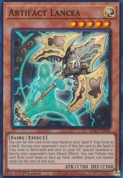 Artifact Lancea (V.1 - Super Rare)⁣ - 25th Anniversary Rarity Collection⁣ (Super Rare)⁣ [006]