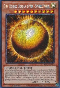The Winged Dragon of Ra - Sphere Mode (V.4 - Platinum Secret Rare)⁣ - 25th Anniversary Rarity Collection⁣ (Platinum Secret Rare)⁣ [007]