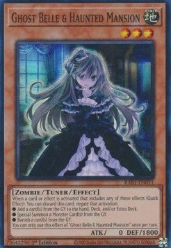 Ghost Belle & Haunted Mansion (V.1 - Super Rare)⁣ - 25th Anniversary Rarity Collection⁣ (Super Rare)⁣ [011]