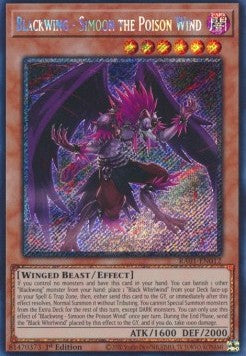 Blackwing - Simoon the Poison Wind (V.4 - Platinum Secret Rare)⁣ - 25th Anniversary Rarity Collection⁣ (Platinum Secret Rare)⁣ [012]