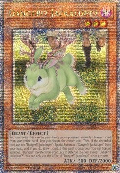 Danger!? Jackalope? (V.5 - Quarter Century Secret Rare)⁣ - 25th Anniversary Rarity Collection⁣ (Quarter Century Secret Rare)⁣ [013]