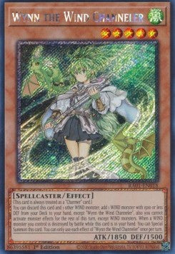 Wynn the Wind Channeler (V.4 - Platinum Secret Rare)⁣ - 25th Anniversary Rarity Collection⁣ (Platinum Secret Rare)⁣ [018]