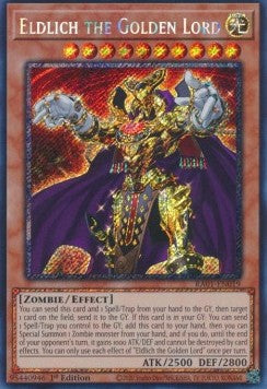 Eldlich the Golden Lord (V.4 - Platinum Secret Rare)⁣ - 25th Anniversary Rarity Collection⁣ (Platinum Secret Rare)⁣ [019]