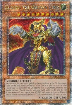 Eldlich the Golden Lord (V.5 - Quarter Century Secret Rare)⁣ - 25th Anniversary Rarity Collection⁣ (Quarter Century Secret Rare)⁣ [019]