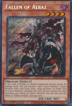 Fallen of Albaz (V.3 - Secret Rare) - 25th Anniversary Rarity Collection (Secret Rare) [RA01-021]