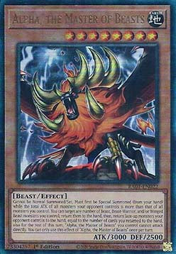 Alpha, the Master of Beasts (V.7 - Ultimate Rare)⁣ - 25th Anniversary Rarity Collection⁣ (Ultimate Rare)⁣ [022]