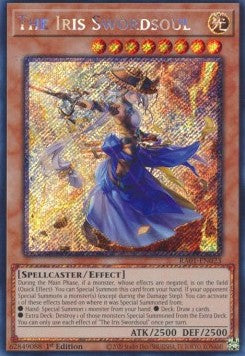 The Iris Swordsoul (V.4 - Platinum Secret Rare)⁣ - 25th Anniversary Rarity Collection⁣ (Platinum Secret Rare)⁣ [023]