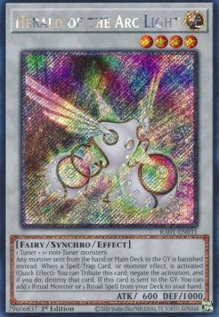 Herald of the Arc Light (V.4 - Platinum Secret Rare) - 25th Anniversary Rarity Collection (Platinum Secret Rare) [RA01-031]